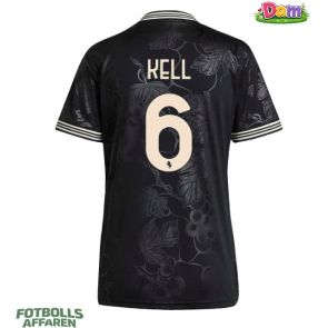 Juventus Lloyd Kelly #6 Tredje Tröja Kvinnor 2025-26 Kortärmad